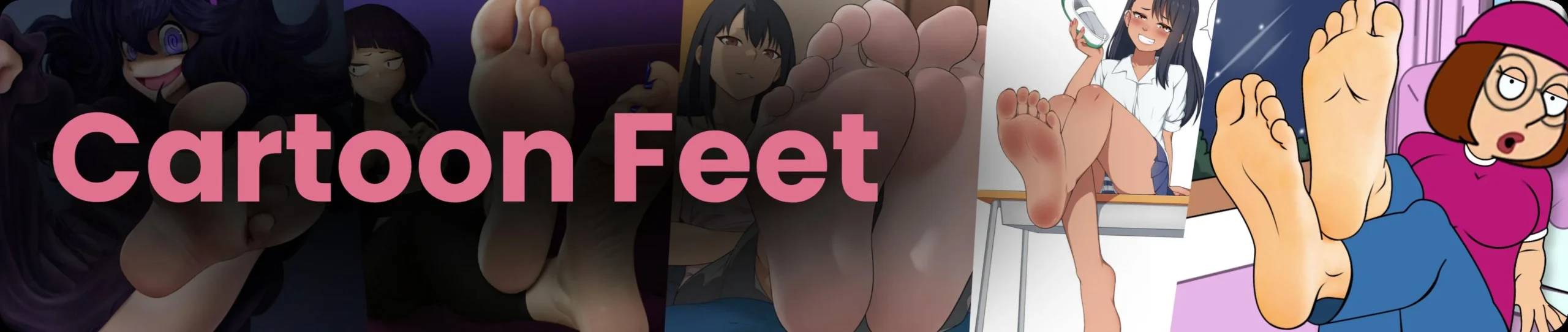 Cartoon Feet Category Banner