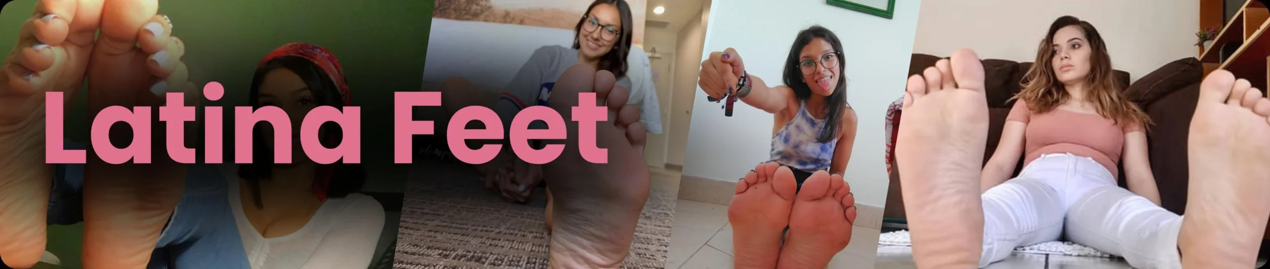 Latina Feet Category Banner