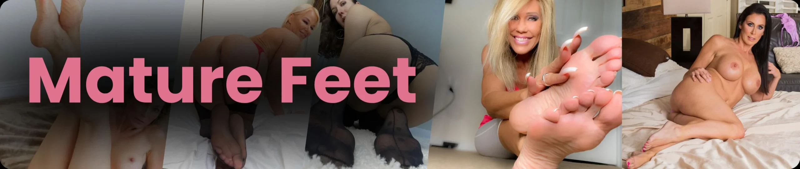 Mature Feet Category Banner